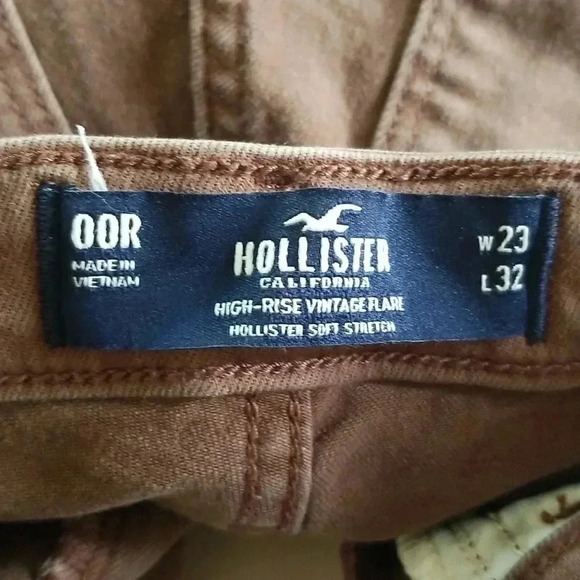 Hollister high rise vintage flare soft stretch 00R w23 L32 - Picture 3 of 8